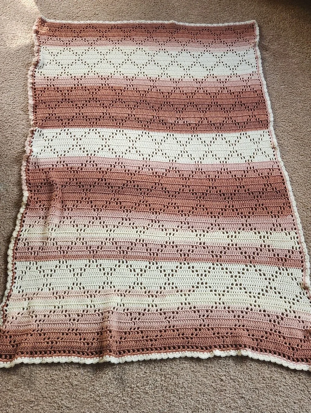 Hand Crocheted Afghan